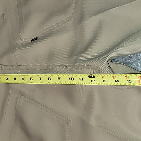 Made in USA. 70s. Levi's Polyester Action Slacks. Men's size w36 l30 - Picture 11 of 16